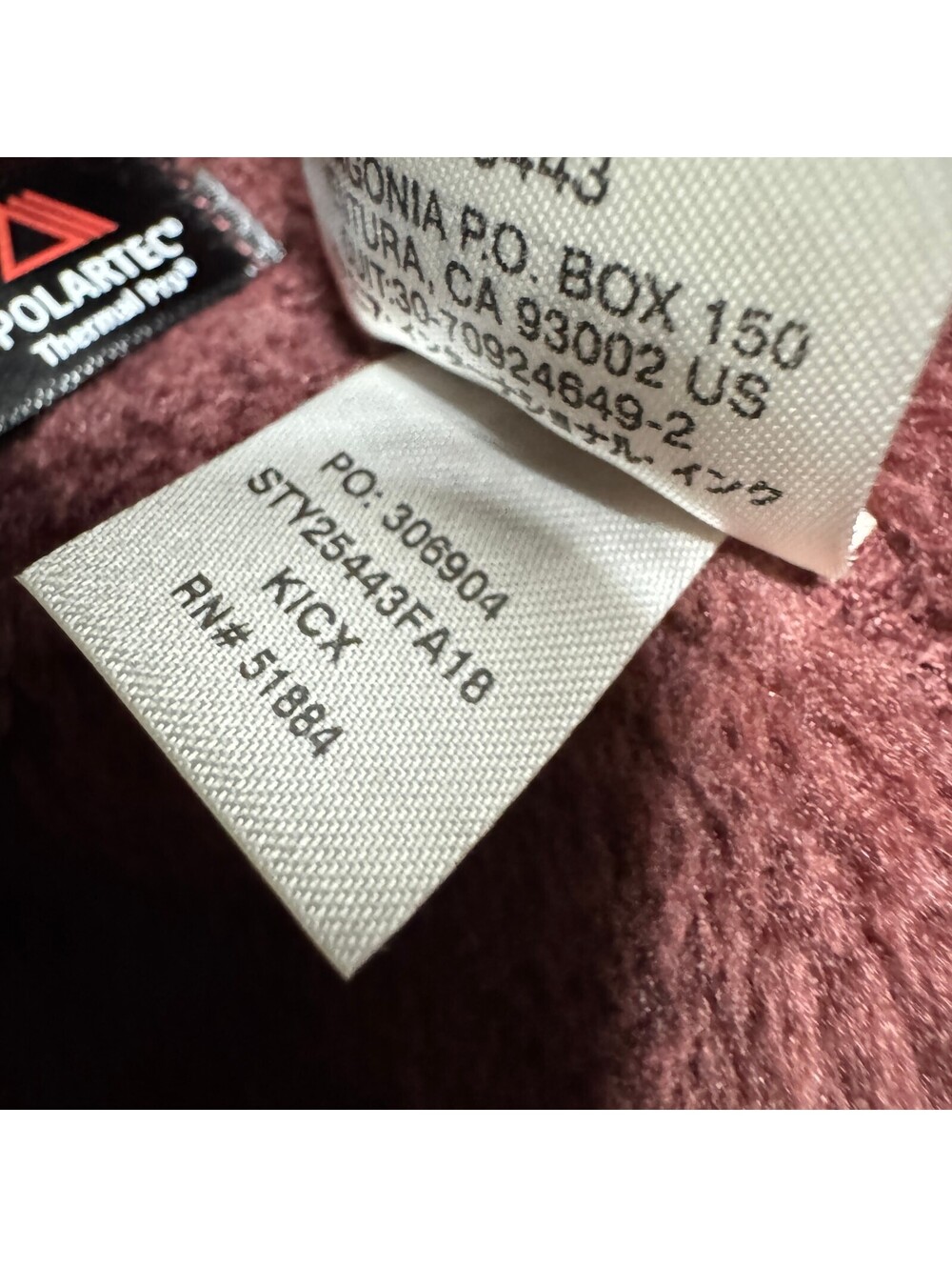 Patagonia Womens Re-Tool Snap-T Fleece Pullover S Polartec Violet 25443 Gorpcore - Picture 8 of 13